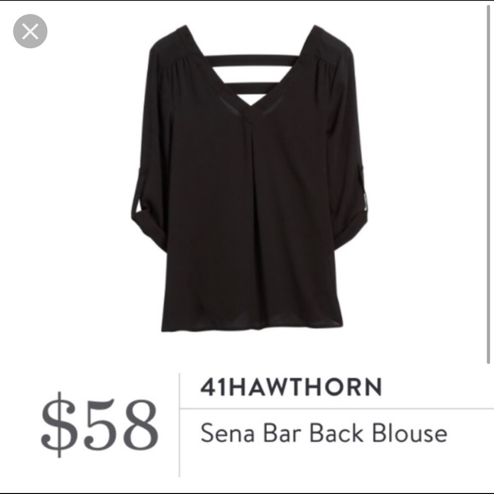 Stitchfix Sena Bar Back Blouse